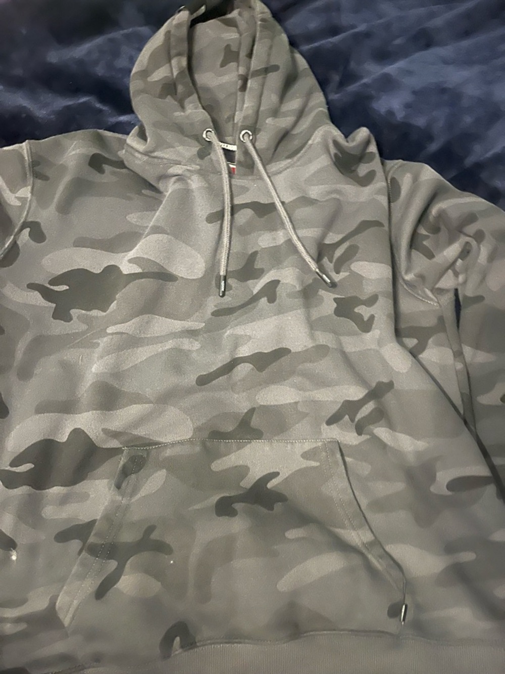 DIXXON Gray Camo Pullover Hoodie